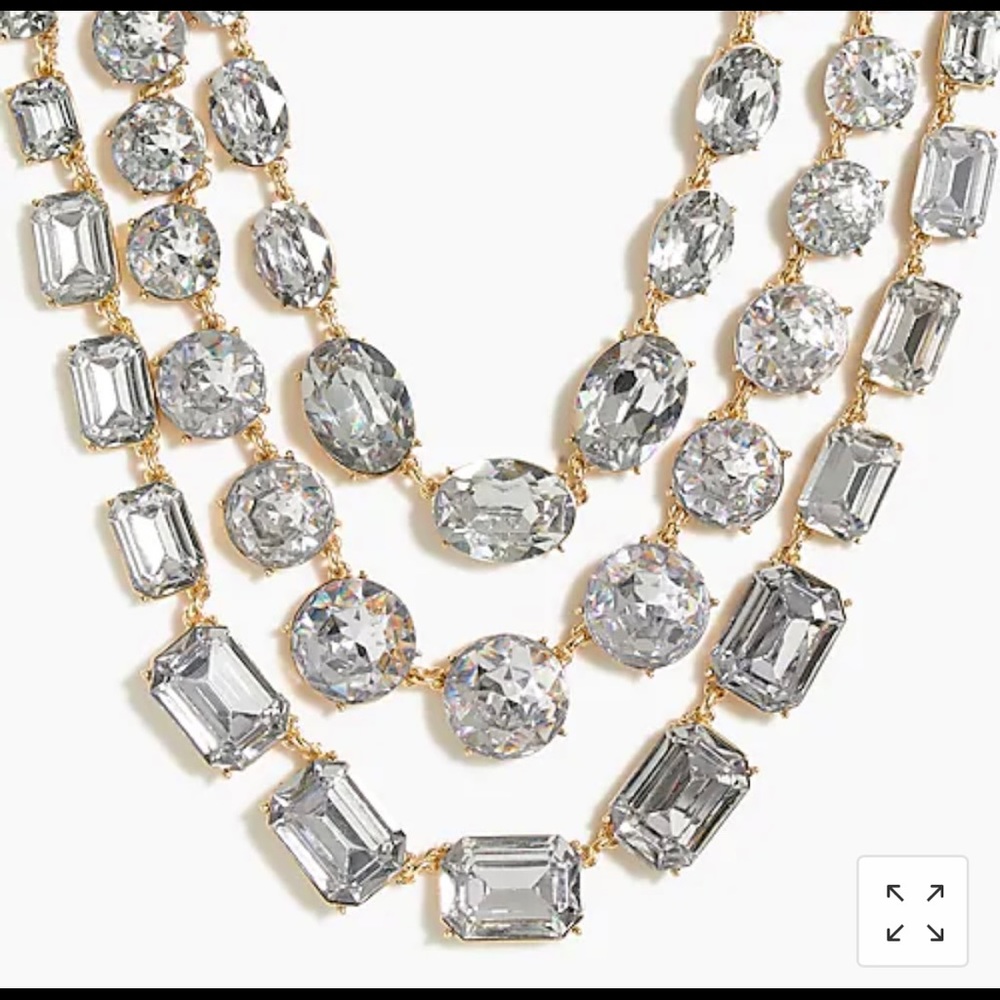 COPY - J. Crew Factory Crystal Statement Necklace